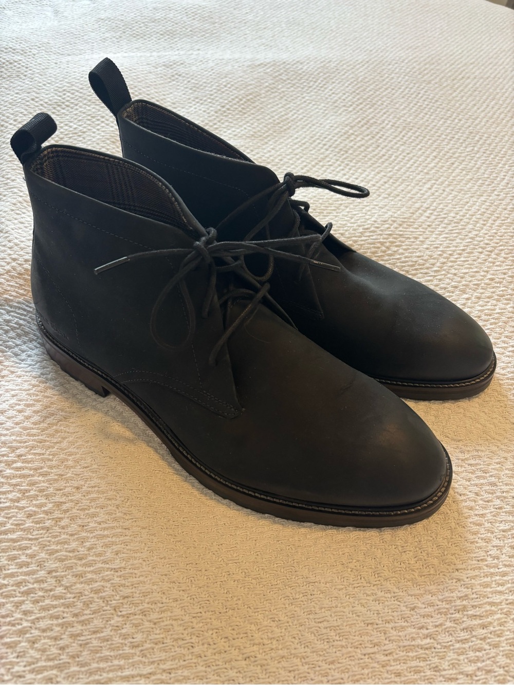 Cole Haan Black Chukka Boots - Lace-Up Ankle Boots